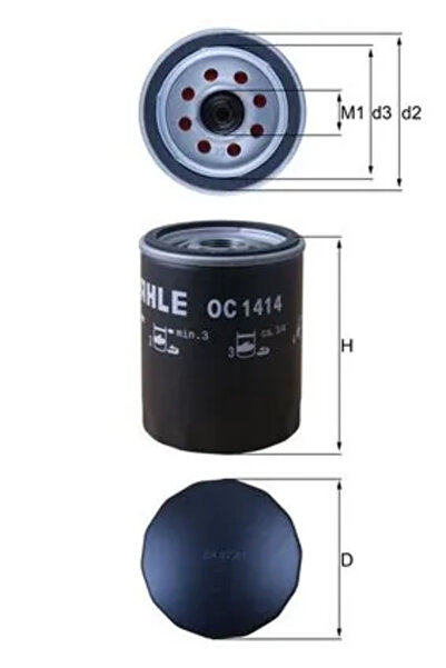 KNECHT Filtru Ulei Ford Tourneo Custom V362 Bus/Transit Custom V362 Bus/Trans...