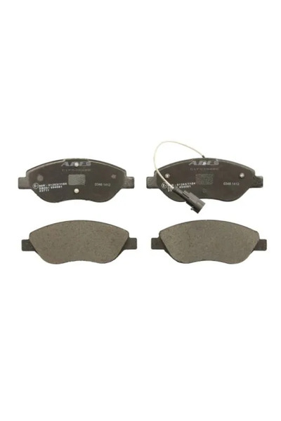 Abe Set Placute Frana Frana Disc Punte Fata Alfa Romeo Mito Fiat Bravo 2/Stilo