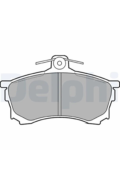 DELPHİ Комплект спирачни накладки за дискови спирачки Mitsubishi Carisma