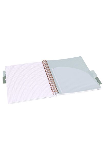 Strigo Spiral notebook and dividers Project Book AFRICA B5, mathematics, 200 pg, cardboard covers PADS071