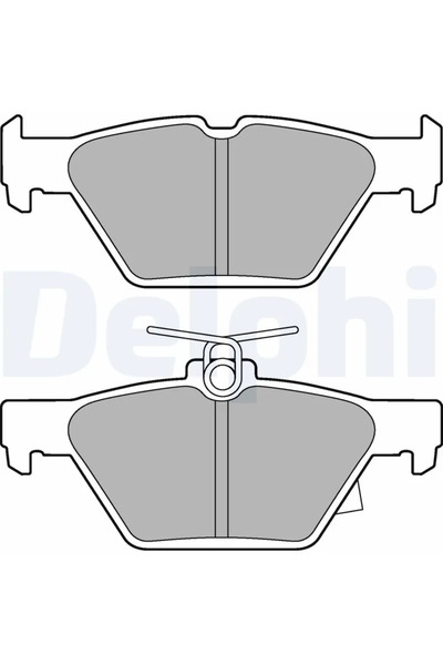 DELPHİ Brake pad set disc brake SUBARU OUTBACK 2014-2020 LP3268