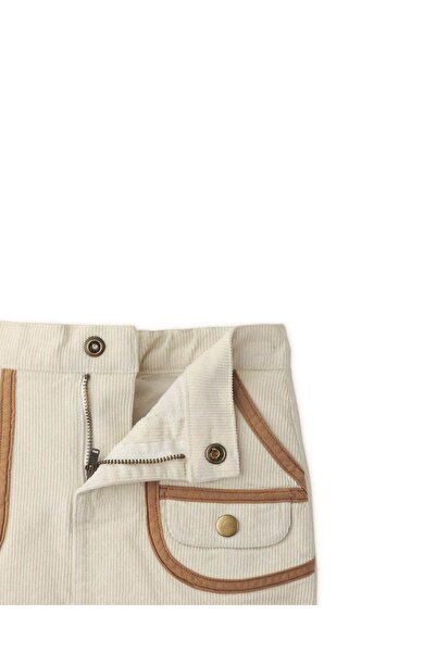 Gingersnaps Girls Ribbed Side-Pocket Skirt