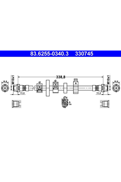 Ate Furtun Frana Vw Transporter T4 Bus/Transporter T4 Caroserie/Transporter T...