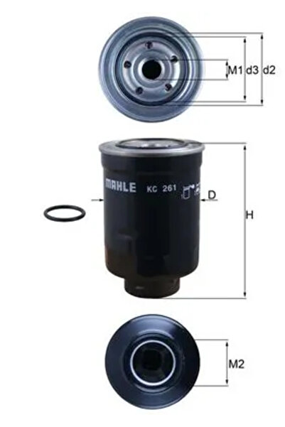 KNECHT Filtru Combustibil Ford Ranger Mazda Bt-50 Pick-Up/Bt-50 Platou / Sasiu