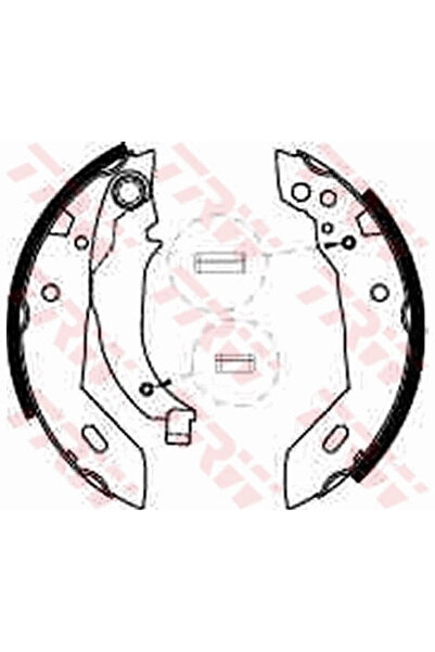 TRW Set Saboti Frana Citroen Zx Peugeot 205 1/205 2/306