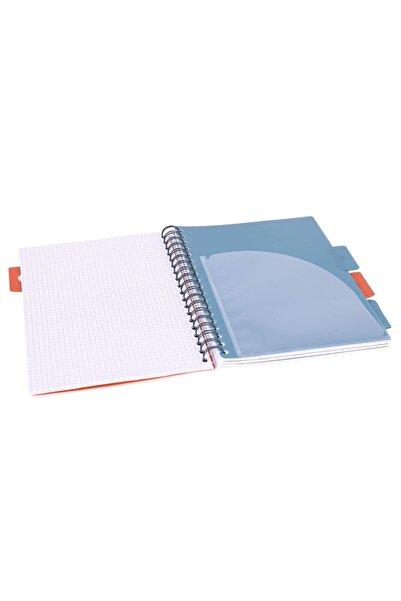 Strigo Spiral notebook and dividers Project Book DRAGON B5, mathematics, 200 pg, cardboard covers PADS074