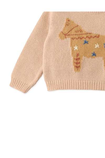 Gingersnaps Printed Girls' Sweater