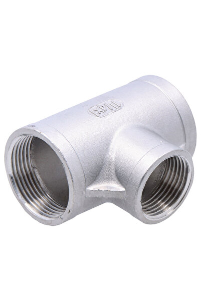 Other Stainless steel threaded tee, female, reducing, 1 14 x 1