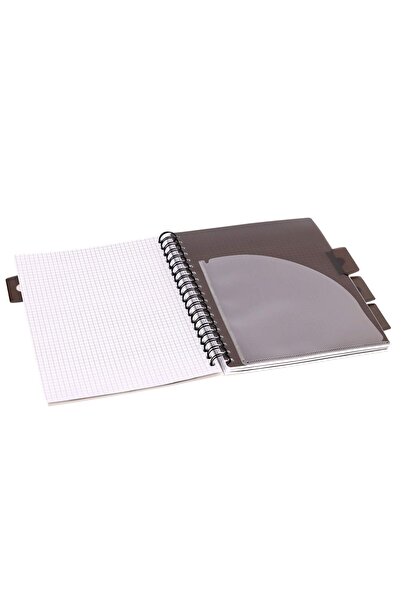 Strigo Spiral notebook and dividers Project Book FUSION B5, mathematics, 200 pg, cardboard covers PADS003