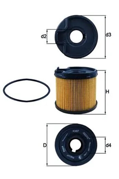 KNECHT Filtru Combustibil Citroen Berlingo / Berlingo First Microbus/C5 1/Eva...