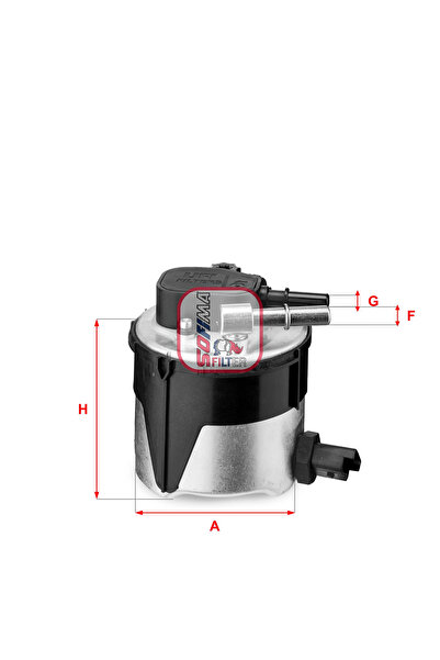 SOFIMA Filtru Combustibil Ford C-Max/Fiesta 6/Focus 2 Mazda 2/3