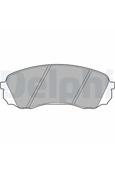 DELPHİ Brake pad set disc brake KIA CARNIVAL / GRAND CARNIVAL III 2006-2015 LP2094