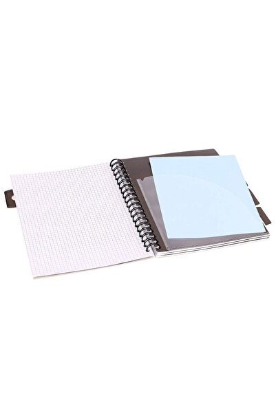 Strigo Spiral notebook and dividers Project Book FUSION B5, mathematics, 200 pg, cardboard covers PADS003