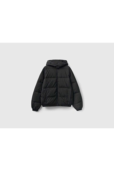 United Colors of Benetton Men'S Removable Hooded Sweater