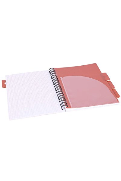 Strigo Spiral notebook and dividers Project Book BASIC B5, mathematics, 200 pg, cardboard covers PADS059