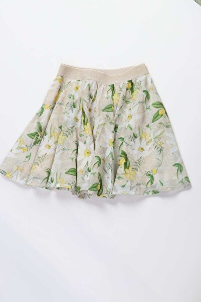 Gingersnaps تنورة بناتية مزينة بالزهور