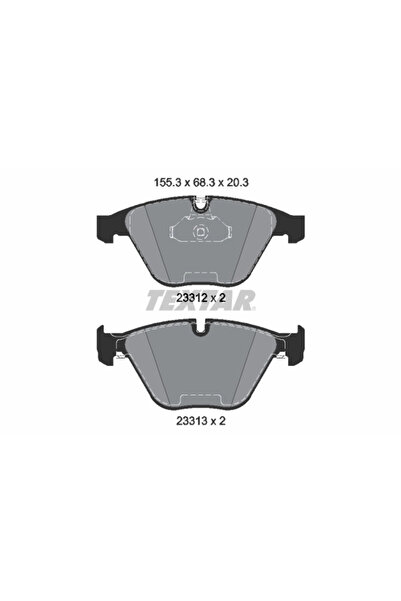 Krieger Set Placute Frana Frana Disc Bmw 5/6/7