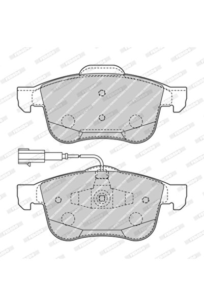 FERODO Brake Pad Set Disc Brake Alfa Romeo Giulietta
