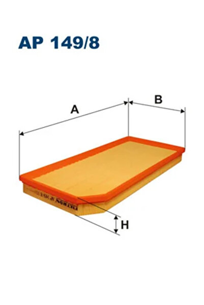 Filtron Filtru Aer Audi Tt Roadster (8j9) 2007-2010 Benzina