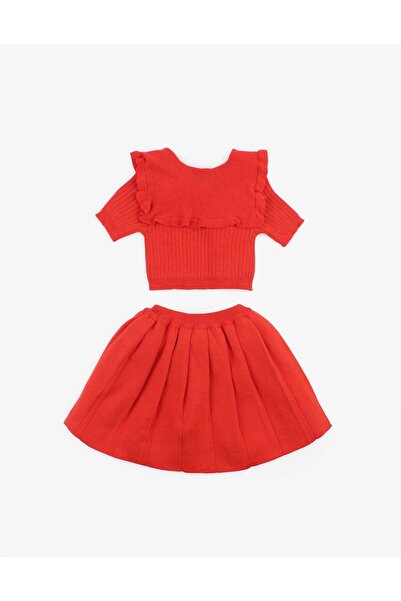Gingersnaps Girls Solid Pleated Skirt