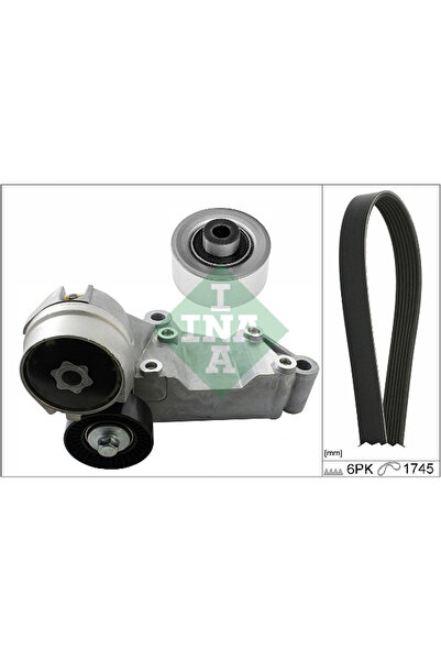 FAG Комплект ремъци V-образен профил Ford Tourneo Connect/Transit Connect