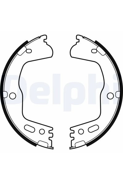 DELPHİ Handbrake brake shoe set KIA STINGER 2017-2023 LS2155