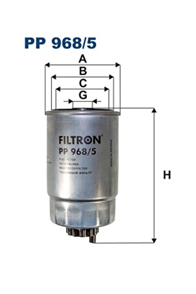 Filtron Filtru Combustibil Jeep Patriot (mk74) 2011-2017 Diesel