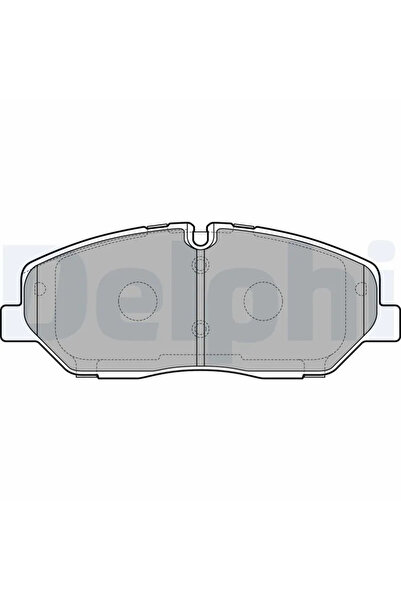 DELPHİ Brake pad set disc brake HYUNDAI H350 2015-2020 LP3294