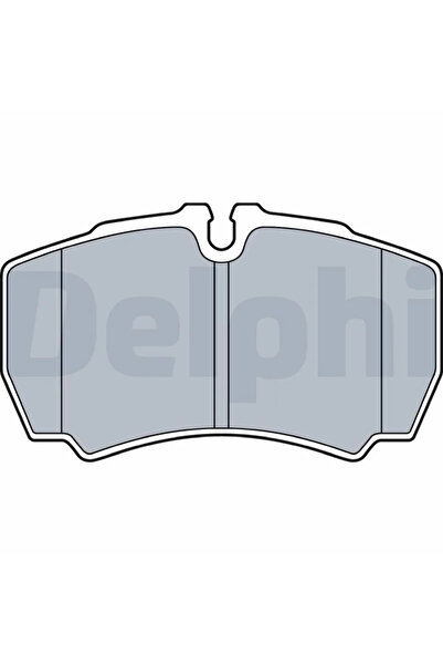DELPHİ Brake pad set disc brake IVECO DAILY IV bus 2006-2011 LP3573