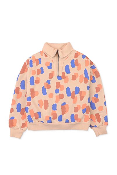 Gingersnaps Girls Printed Long-Sleeve Sweater