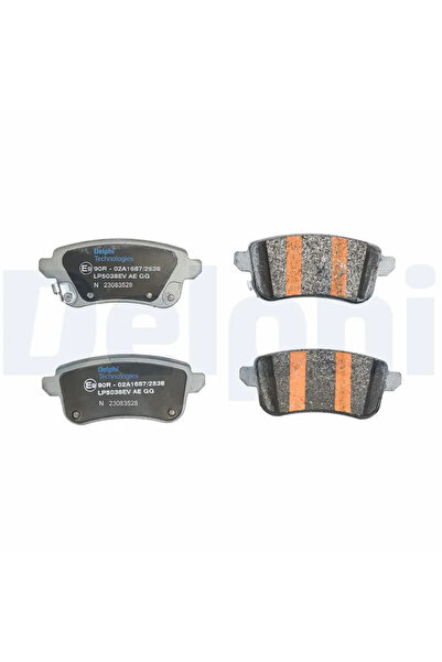 DELPHİ Brake pad set disc brake RENAULT ZOE 2012-2024 LP5038EV
