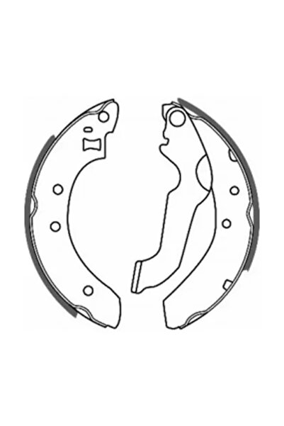 Abe Set Saboti Frana Ford Escort Iv Cabriolet (alf) 1986-1990 Benzina