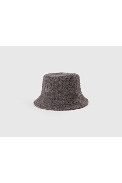 United Colors of Benetton Fur Logo Fisherman Hat