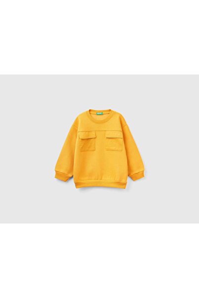 United Colors of Benetton سترة للأولاد مع جيوب