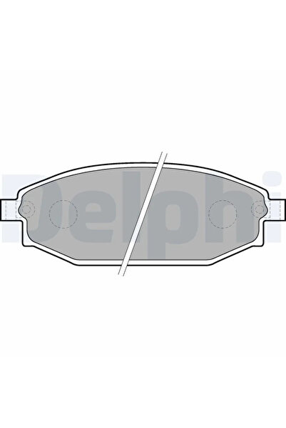DELPHİ Brake pad set disc brake MITSUBISHI GALLOPER 1998-2003 LP1665