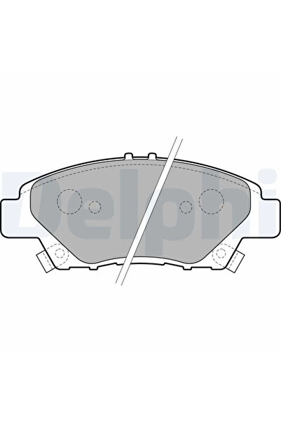 DELPHİ Brake pad set disc brake HONDA CR-Z 2010-2018 LP2194