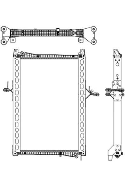 MAHLE Low Temperature Radiator Intercooler Man Tgl 1/Tgm 1