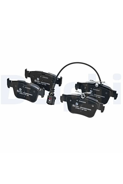 DELPHİ Brake pad set disc brake AUDI A3 Sportback 2020-2025 LP3917