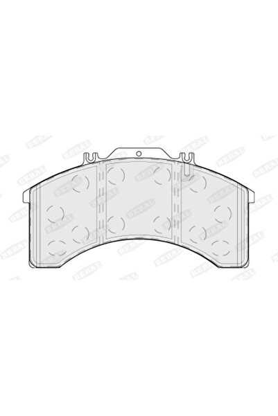 BERAL Комплект спирачни накладки за дискови спирачки Iveco Eurocargo 1-3/Euro...