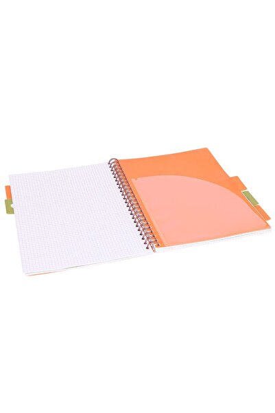 Strigo Spiral notebook and dividers Project Book TROPICAL A4, mathematics, 200 pg, cardboard covers PADS062
