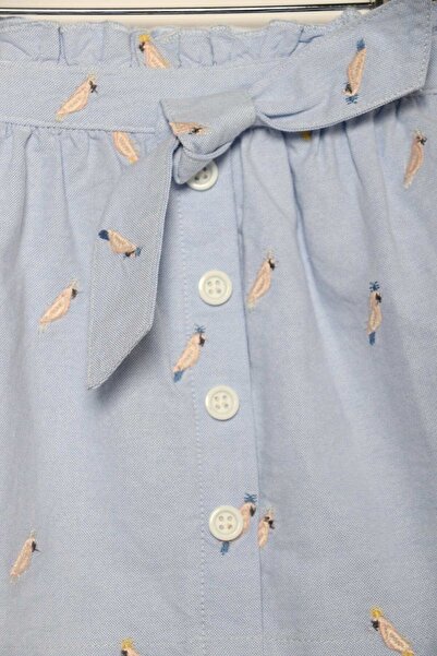 Gingersnaps Girls Printed Button-Front Skirt