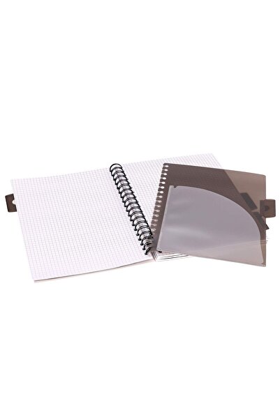 Strigo Spiral notebook and dividers Project Book FUSION B5, mathematics, 200 pg, cardboard covers PADS003