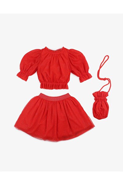 Gingersnaps Girls Solid Pleated Skirt