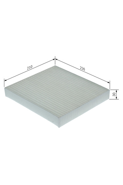 Bosch Filtru Aer Habitaclu Hyundai Elantra 7 Limuzina/Santa Fe 4/Sonata 8 Kia...