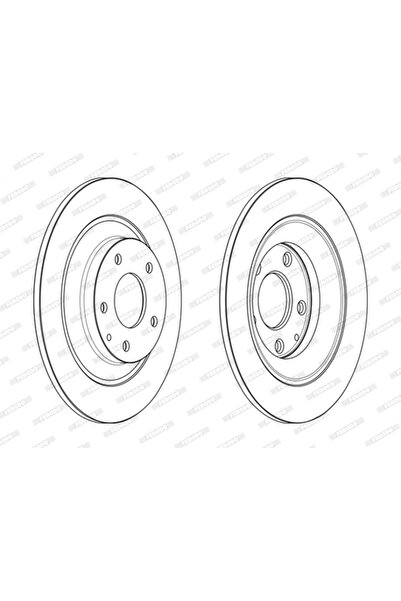 FERODO Brake Disc Mazda Cx-30/Cx-5