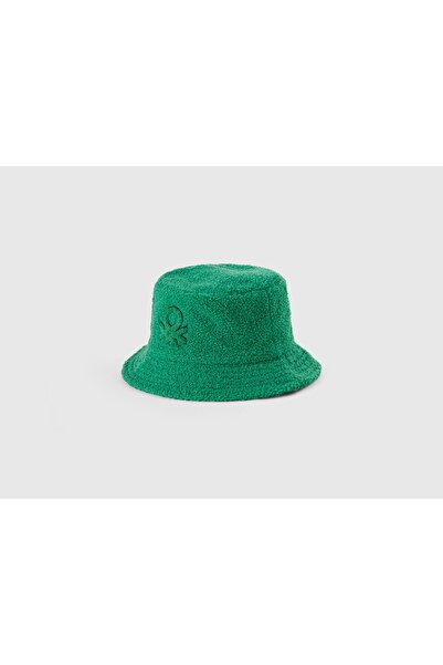 United Colors of Benetton Fur Logo Fisherman Hat