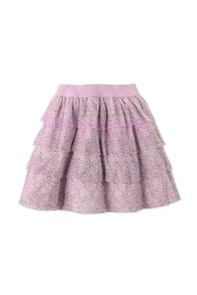 Gingersnaps Girls Printed Layered Skirt