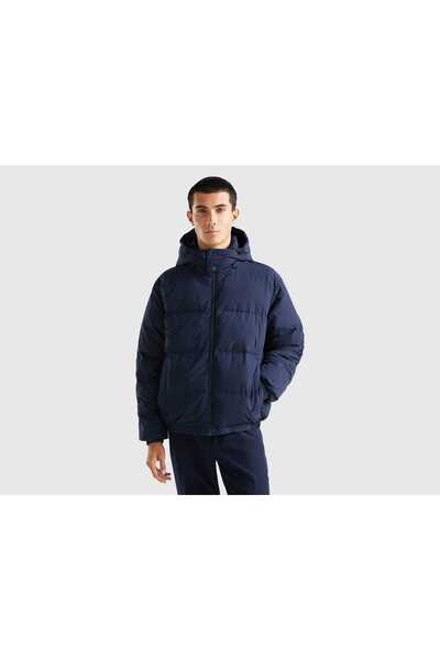United Colors of Benetton Men'S Removable Hooded Sweater