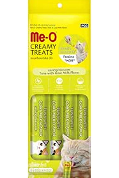 me-o Creamy Cat Treats Tuna with Goat Milk Flavor (15g x 4) x 1
