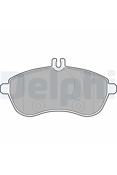 DELPHİ Brake pad set disc brake MERCEDES-BENZ E-CLASS 2009-2016 LP2028